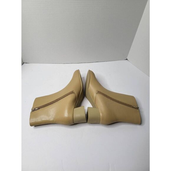 Camper Tan Ankle Boots - Picture 4 of 13